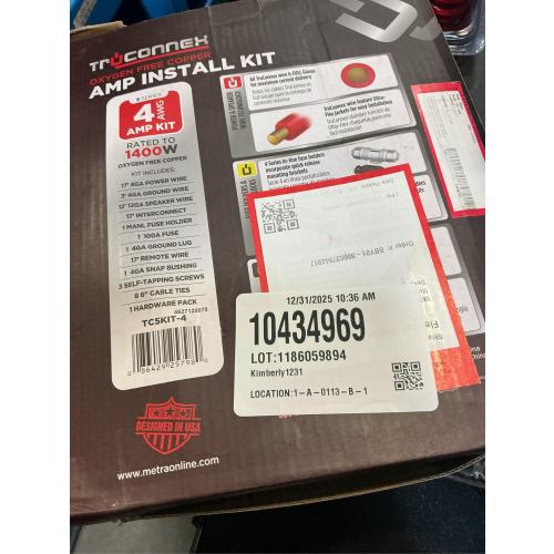 Metra - 4AWG Complete Amp Kit - Multi