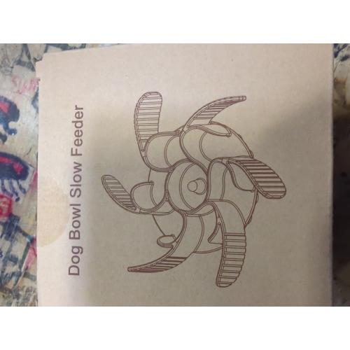 MateeyLife Cuttable Slow Feeder Dog Bowls Insert with Suction Cups for Medium & Large Dogs to Slow Down Eating– Fits Metal & Ceramic Bowls(Gray)