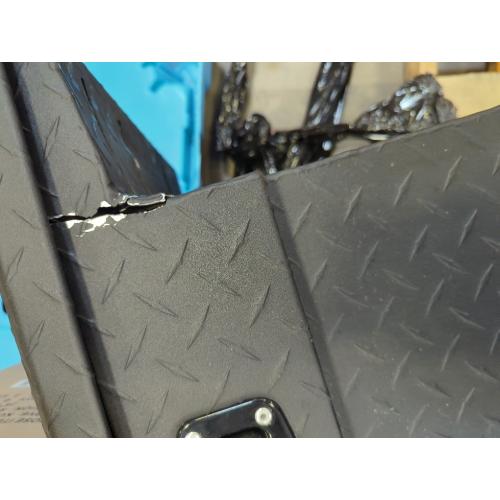 Northern Low Profile Alum Crossover Truck Box 58inx69inx11 3/4in 13inx20in Black