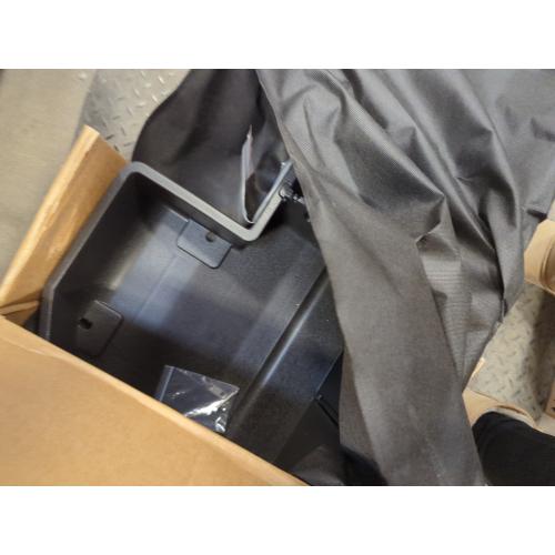 MaxMate Underseat Storage Box Compatible with 2019-2025 Chevy Silverado GMC Sierra 1500; 2020-2025 2500 3500HD Double & Crew Cab, Black Rear Under Seat Extra Cargo Store Organizer | CB5C2278MX