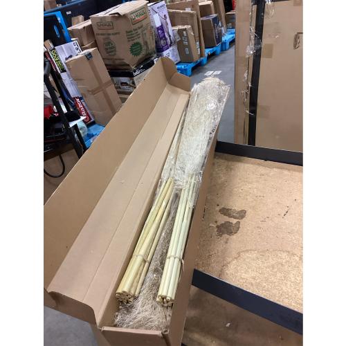 20 Stems Natural Pampas Grass Decor 40 Tall Dreid Pampas Grass for Wedding, Party, Farmhouse, Brown Dreid Flowers Boho Home Decor