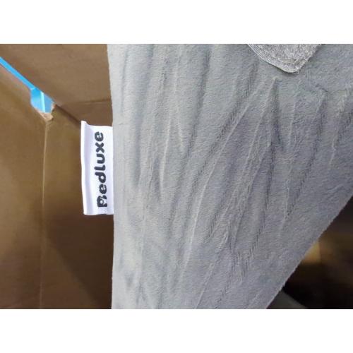 Redluxe Orthopedic Bed Wedge Pillow Set, Post Surgery Foam for Back, Neck and Leg Pain Relief Comfortable & Adjustable Ortho Pillows- Anti Snoring, Heartburn, Acid Reflux & GERD Sleeping Grey