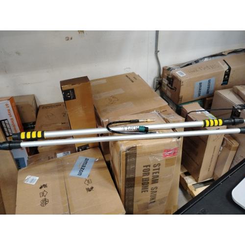 Gutter Cleaning Tools from The Ground, 24FT Reach Rain Gutter Cleaner Tool, Telescoping Gutter Cleaning Wand/1