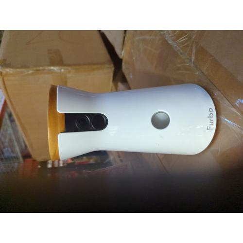 Furbo 360° Cat Camera: Pet Security Cam w/Meowing Alerts, Rotating View, Treat Toss w/Phone App, Smart Home Indoor Kitty Monitoring, 2-Way Speaker (Standard Features - No Subscription Required)