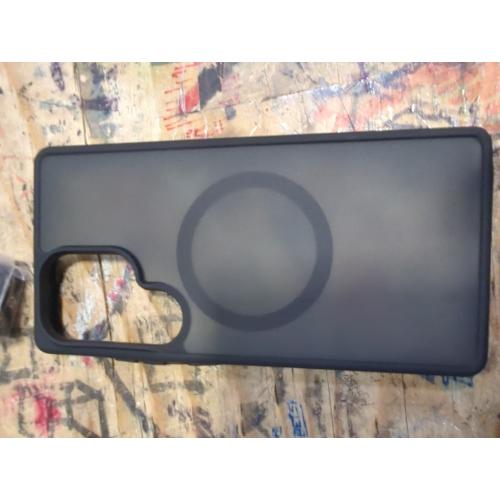 TOCOL for Samsung Galaxy S25 Ultra Case, Upgraded Full Camera Protection, Compatible with Magsafe, Drop Protection Slim Magnetic Matte Back Cover for S25 Ultra 6.9 inch (Black)