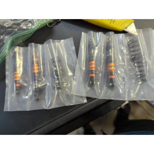 INJORA RC Shock Absorber 4pcs RC Damper for 1/10 RC Crawler Car Axial SCX10 90046 AXI03007 TRX4 TRX6 (70mm)