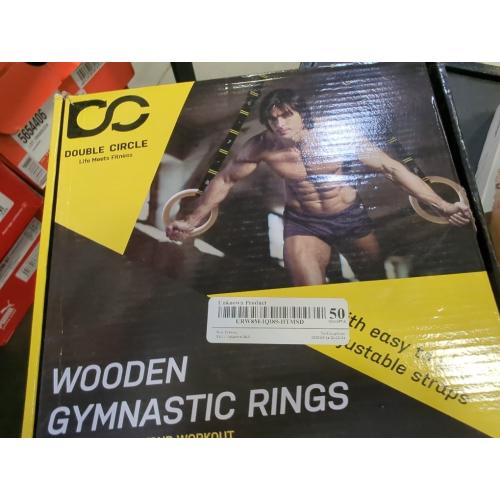 Wood Gymnastics Rings and S-ShapedPush Up Bar Handles Upper Body Home Workout Kit Encourages Correct Form for a Complete Upper Body Strength Routine - Walmart.com