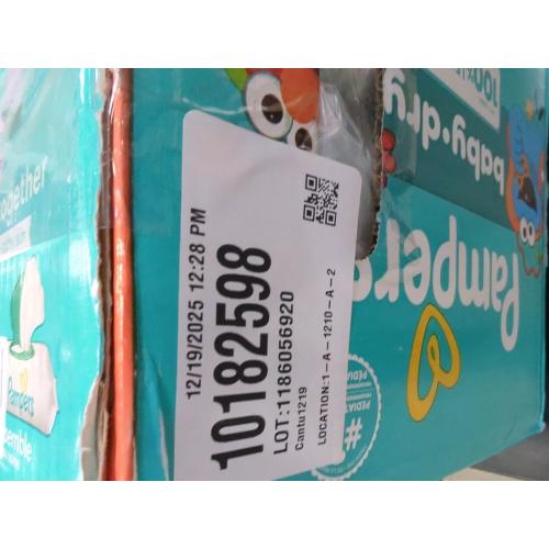 Pampers Diapers - Baby Dry - Size 2, 112 Count, Absorbent Disposable Infant Diaper (Packaging May Vary)