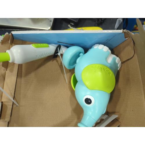Yookidoo Elephant Baby Shower Bath Toy - Blue/Green