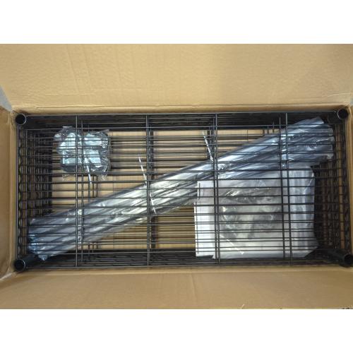 5 Tier Metal Wire Shelving with Wheels Casters, 750 lbs Heavy Duty Shelving Unit Wire Rack, Rolling Adjustable Storage Shelves for Kitchen, Garage, Pantry 14 D x 30 W x 60 H