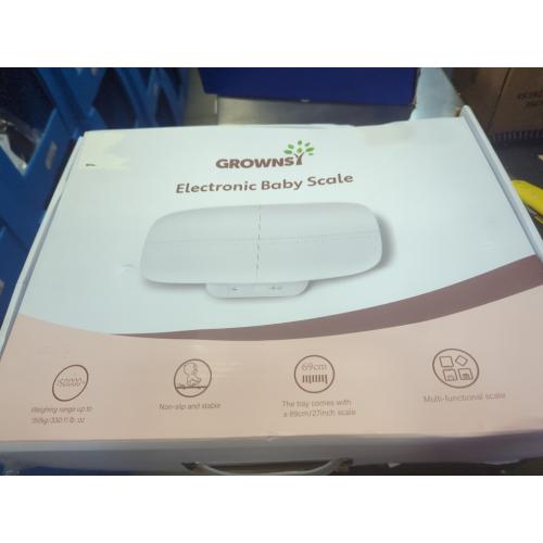 Baby Scale, Multifunctional Baby Weight Scale, Pet Scale for Puppy, Cat, Adult Scale Up to 330lbs, Accurate Digital Scale with Hold Function, 27-inch Height Measurement, 5 Units, LED Screen