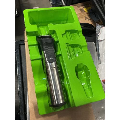 Philips Norelco Multigroom 7000 Series, All-in-One Trimmer, Beard Trimmer and Hair Clipper, 23-Piece Men's Grooming Kit for Beard, Face, Nose, Ear, Body, with Titanium Blades, Travel Pouch, MG7970/49