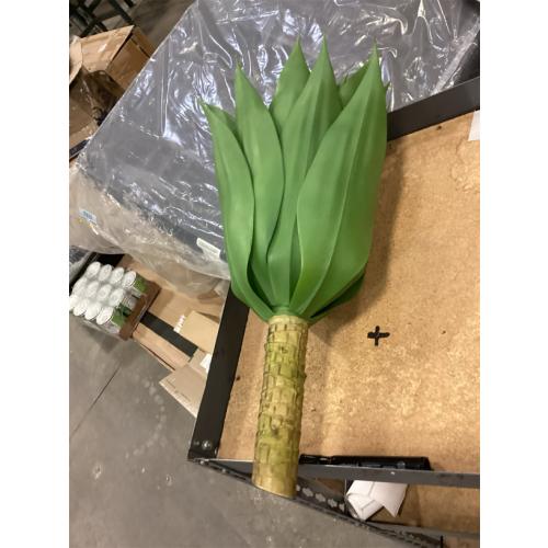 Velener Artificial Agave Plant,18 Inch, Faux Aesthetic Plants for Home Decor, Realistic UV Resistant Fake Agave Plants Without Pot, Set of 1