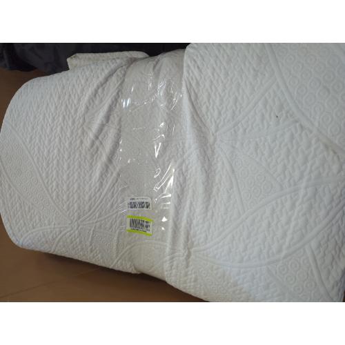 White SINWEEK 2 Inch Gel Memory Foam Mattress Topper with Cooling Cover Ventilated Soft Mattress Pad, Bed Topper, CertiPUR-US Certified