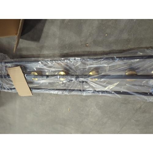 Allyn 5 - Light Pendant Brushed Brass/ Black