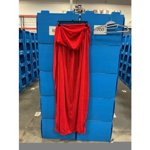 Halloween Hooded Cloak Full Length Velvet Cape with Hood for Halloween Cosplay Costume,59 inch
