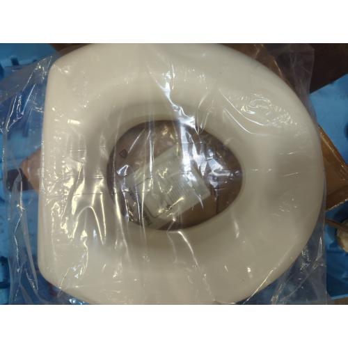 HealthSmart HS Raised 15in. W x 15in. D x 5in. D Toilet Seat Riser Elevation with Slip Resistant Pads