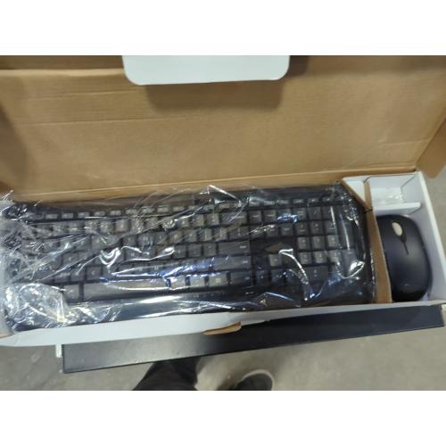 Microsoft Wireless Desktop 850 with AES ) - Black. Wireless Keyboard and Mouse Combo. Snap-In USB Transciever. Right/Left Hand Use Mouse