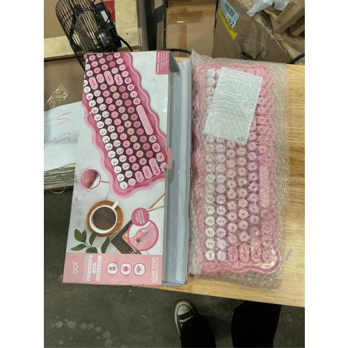 iJoy Wireless Wavy Keyboard - Pink