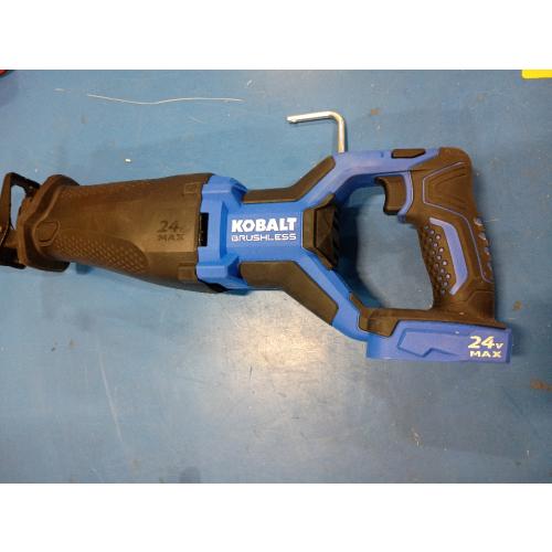 Kobalt XTR 24-Volt Max Variable Speed Brushless Cordless Reciprocating Saw (Tool Only Battery Not Included) (no test)