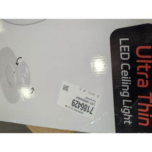 White 24 Upgraded Flush Mount Ceiling Light, 56W 5600 lm Ceiling Light Fixture with 3 CCT Selectable 3000K/4000K/ 6500K, Slim Round Surface Mount LED Light Fixture for Kitchen Bedroom Dining Hallway