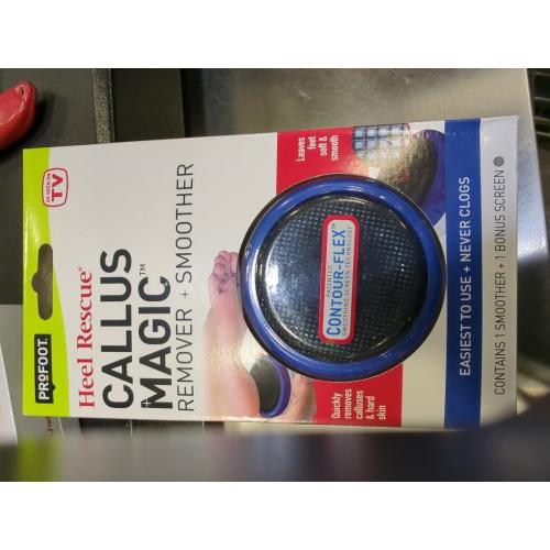 2 pack, 1 Ctn ProFoot Heel Rescue Callus Magic Remover & Smoother,