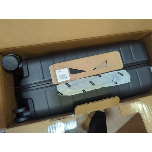 Away Carry-On Luggage, Lightweight Hardside Suitcase with Spinner Wheels, 22 Inch Airline Approved, TSA Lock, Jet Black