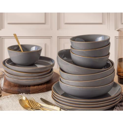 over&back Options 16-piece Dinnerware Set