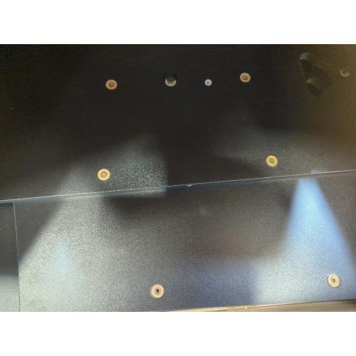 Arozzi - Arena Ultrawide Curved Gaming Desk - Pure Black