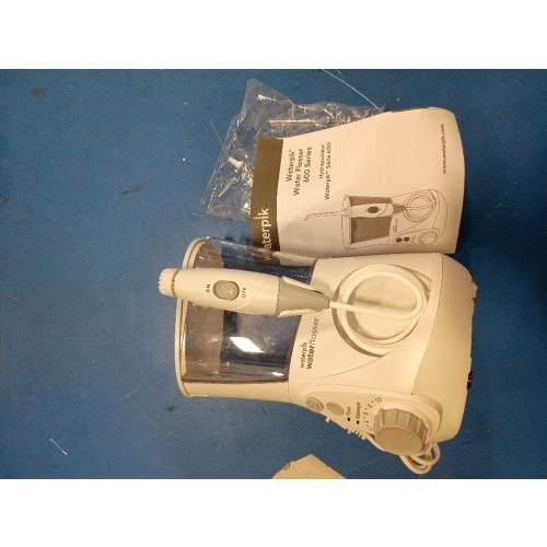 Waterpik Aquarius Water Flosser For Teeth Cleaning, Gums, Braces, Dental Care, Electric Power With 10 Settings, 7 Tips For Multiple Users And Needs, ADA Accepted, White WP-660, Packaging May Vary