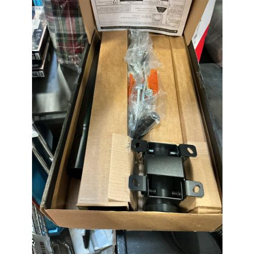 USX STAR Ceiling TV Mount for 26-65 inch Flat Screen Displays, Adjustable Ceiling TV Bracket Fits Most LCD LED OLED TVs, 14.96Inch Single Extended Mounting Pole, Holds up to 110lbs, Max VESA 400x400mm