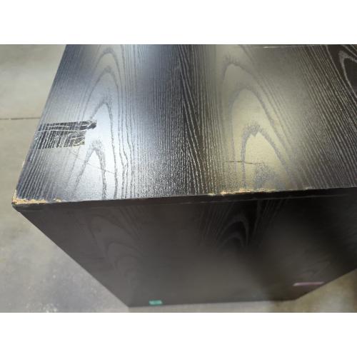 Black Desk With 2 Drawers
