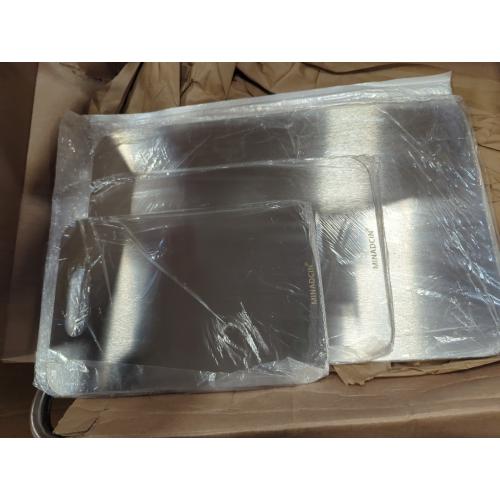 SILVER URMONA 3 PCS 304 Stainless Steel Cutting Board For Kitchen, Non-Staining&Odor-Free, Burr-Free Edges, Dishwasher Safe, Non Toxic Cutting Board（S M L）