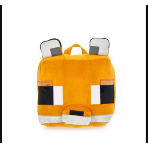Minecraft stuffed Fox backpack