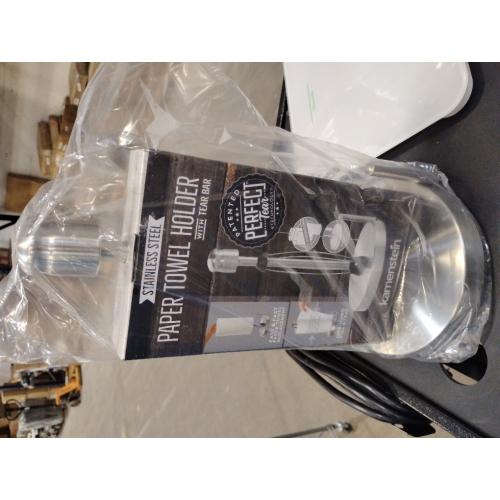 Kamenstein Stainless Steel Paper Towel Holder 13.25 in. H X 7 in. W X 7.17 in. L