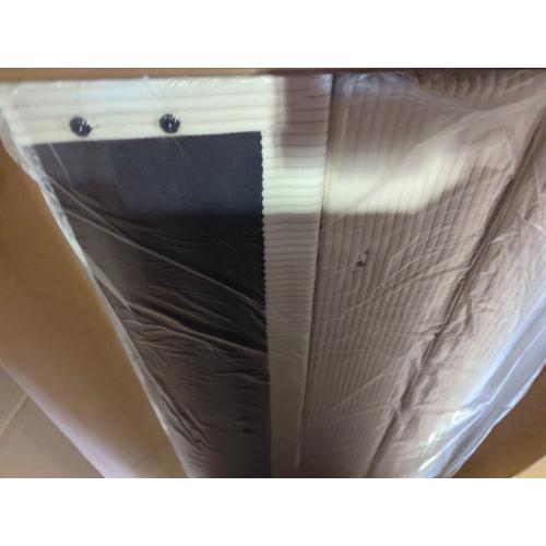 Dunwoody Upholstered Wingback King Size Platform Bed,Cream