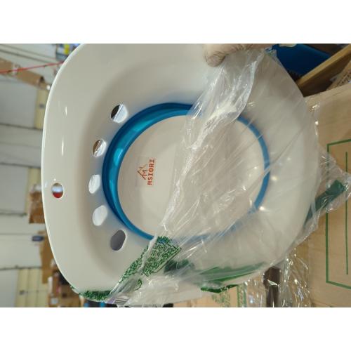 Electric Sitz Bath for Toilet Seat - Yoni Steam Seat -Portable Sitz Bath Tub for Hemorrhoids and Postpartum Care - Wide Seat - Deeper Bowl - Purple