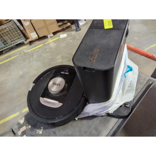 Shark AV2501AE AI Robot Vacuum with XL HEPA Self-Empty Base, Bagless, 60-Day Capacity, LIDAR Navigation, Perfect for Pet Hair, Compatible with Alexa, Wi-Fi Connected, Carpet & Hard Floor, Black