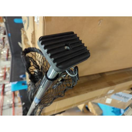 KEEPER Ratcheting Cargo Bar - Rubber, Black/Silver, Adjustable from 40-120 - Comes with 70” x 178” Storage Net (5060), For Truck