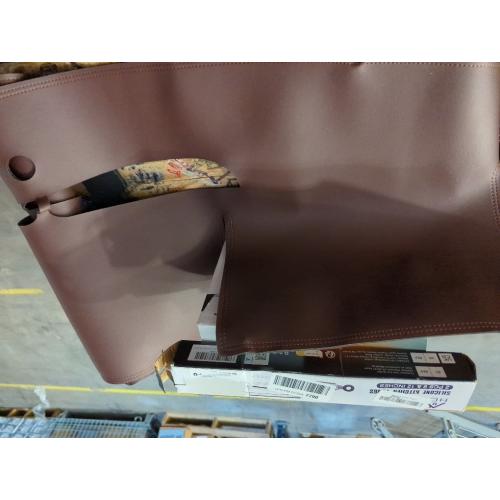 JNB Faux Leather Oversize Foldover Clutch