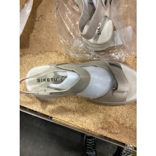 Womens Orthotic Wedge Buckle Strap Sandals Open Toe Breathable size 38 European