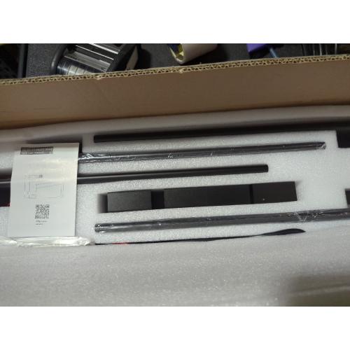 P&Bhusri Electric Heated Towel Rack, Black Towel Warmer with Adjustable Temperature (98–149°F) and Timer (1-24h, On), Fast Heating and Drying for Bathroom, Memory & Remote Control Compatible