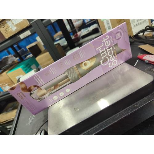 INFINITI PRO CONAIR Curl Secret Automatic Curling Iron, ¾-inch Curling Iron Barrel, Automatic Hair Curler for All Hair Types and Lengths, Dual Voltage for Worldwide Travel, Gray/Gold