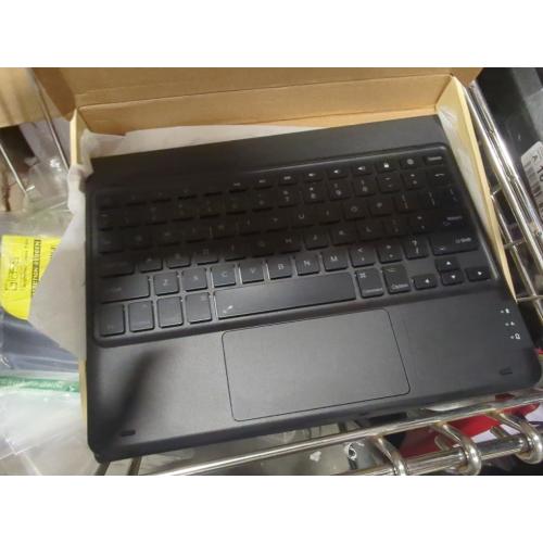 Color Black  for iPad 10th Generation Case with Keyboard, 7 Color Backlight, Multi-Touch Trackpad, Flip Stand Case with Pencil Holder, 2 Wireless Channels for iPad (A16) 11th/10th Gen (2025/2022), Black