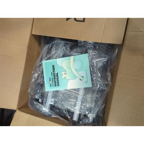 YUDODO 25lbs Large Cat Carrier with Wheels Lightproof Airline Approved Dog Carrier for Small Dog Detachable Rolling Pet Carrier for Traveling Groomers Vet Visits(Gray-Green)