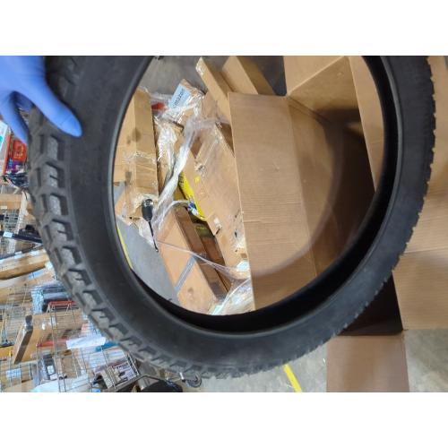 YUNSCM 26 Fat E-Bike Tire 26 x 3.0/76-559 Compatible with 26x3.0 26X3 Fat E-Bike All-Terrain Directional Tread Bicycle Tire (Y-1138)