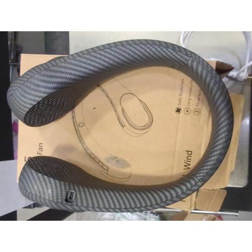 FrSara Neck Fan, Portable Personal Fan Strong Wind, 5200mAh, Air Volume,360° Cooling, No Hair Twisting, Air Volume On 2 Sides, Non-Slip, Quick Charge, Long Use Time, Gift for Women, Men, Birthday