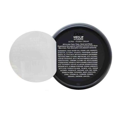 Dove Men Care Ultra Hydra Cream for Face, Hands & Body, 2.53 oz