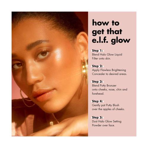 e.l.f. Halo Glow Liquid Filter, 1 Fair, 1.06 fl oz