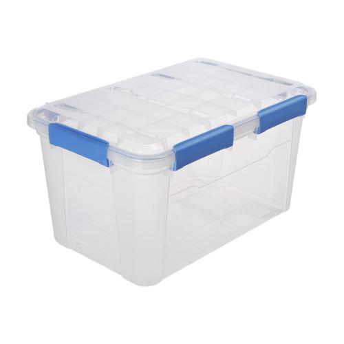 52.8 Quart Waterproof Clear Tote,  (Set of 3)